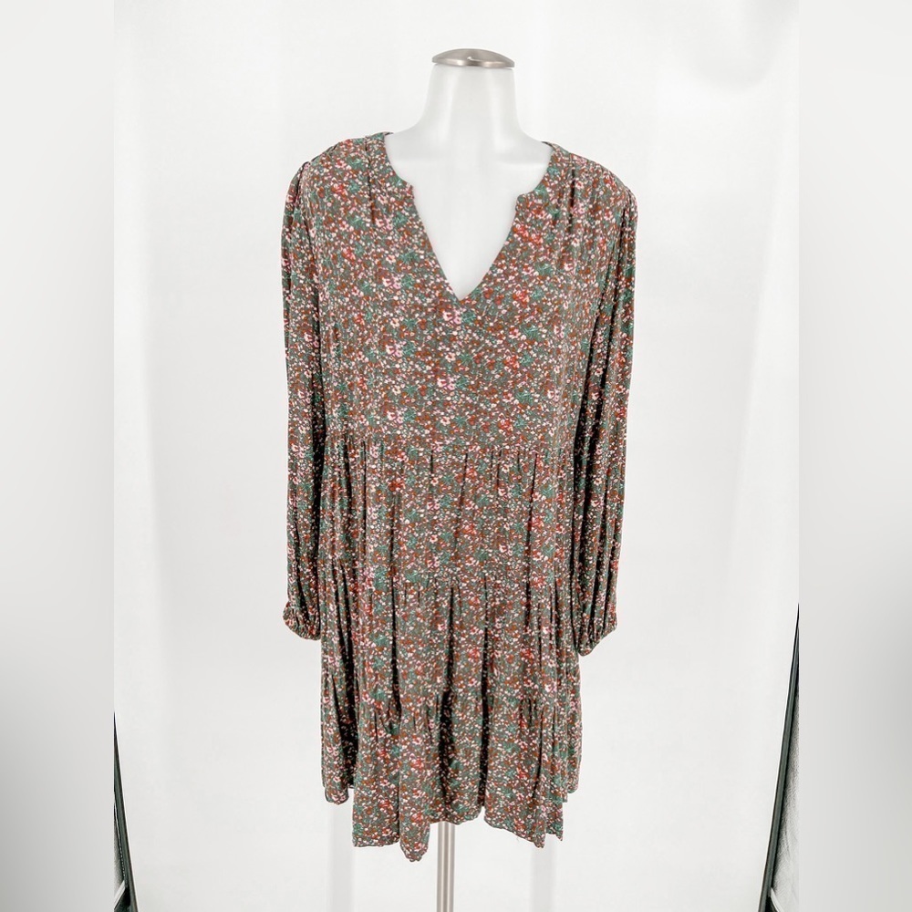 Matilda Jane Fabulous Floral Dress Babydoll Cottagecore Green 30679D Women's